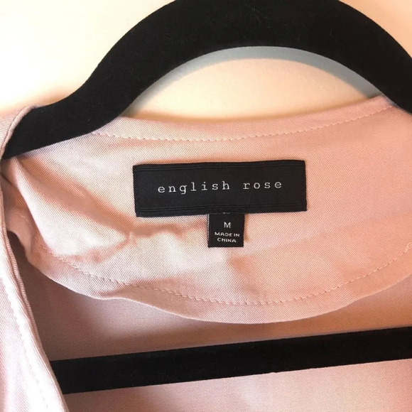 English Rose | Embroidered Sleeve Bomber Jacket - Picture 2 of 6